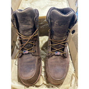 Men's Red Wing Shoes Brown Waterproof Boots Size 13